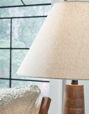 Danset - Wood Lamp - R&R Furniture Gallery (Fountain Valley, CA)