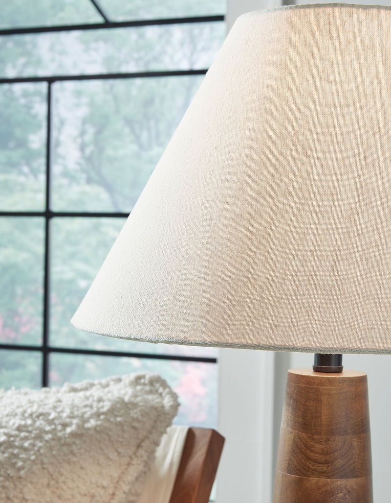 Danset - Wood Lamp - R&R Furniture Gallery (Fountain Valley, CA)