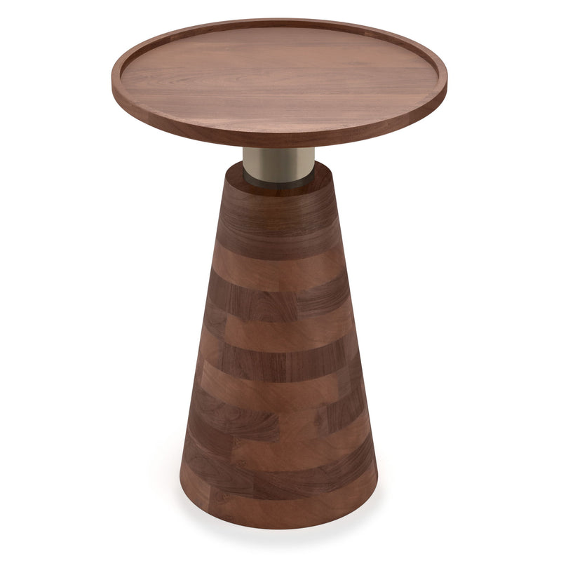 Kramer - Side Table - Cognac - R&R Furniture Gallery (Fountain Valley, CA)