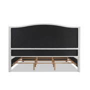 Marcella - Upholstered Shelter Headboard Bed Set - R&R Furniture Gallery (Fountain Valley, CA)