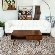 Caroline - Coffee Table - Walnut Brown - R&R Furniture Gallery (Fountain Valley, CA)