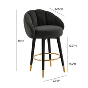 Myla - Swivel Stool - R&R Furniture Gallery (Fountain Valley, CA)
