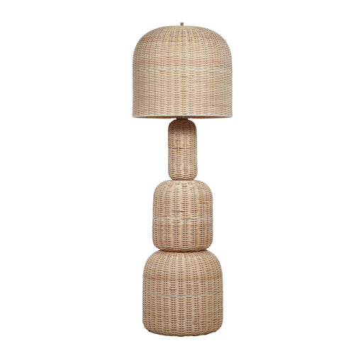 Kootu - Rattan Floor Lamp - Natural - R&R Furniture Gallery (Fountain Valley, CA)
