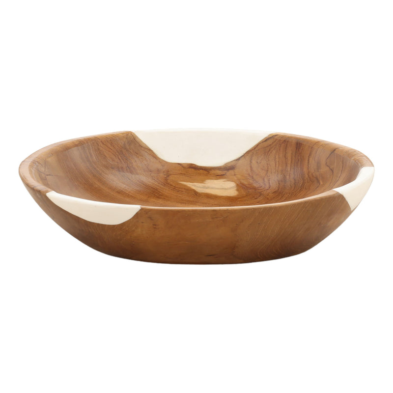 Althaea - Bowl - Natural And White