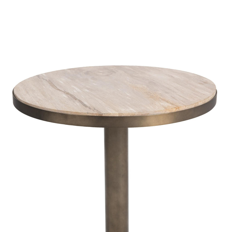 Melia - Round Accent Table - R&R Furniture Gallery (Fountain Valley, CA)