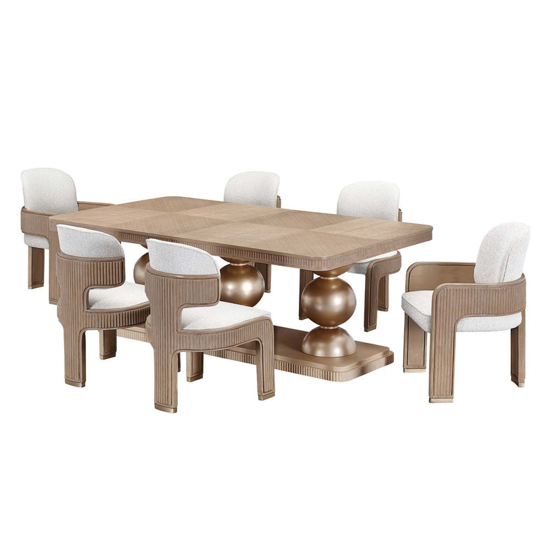 West Kensington - Rectangular Dining Table - R&R Furniture Gallery (Fountain Valley, CA)