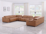 9762 - 10-Piece U-Shaped Sectional Sofa With 4 Power Recliners - R&R Furniture Gallery (Fountain Valley, CA)