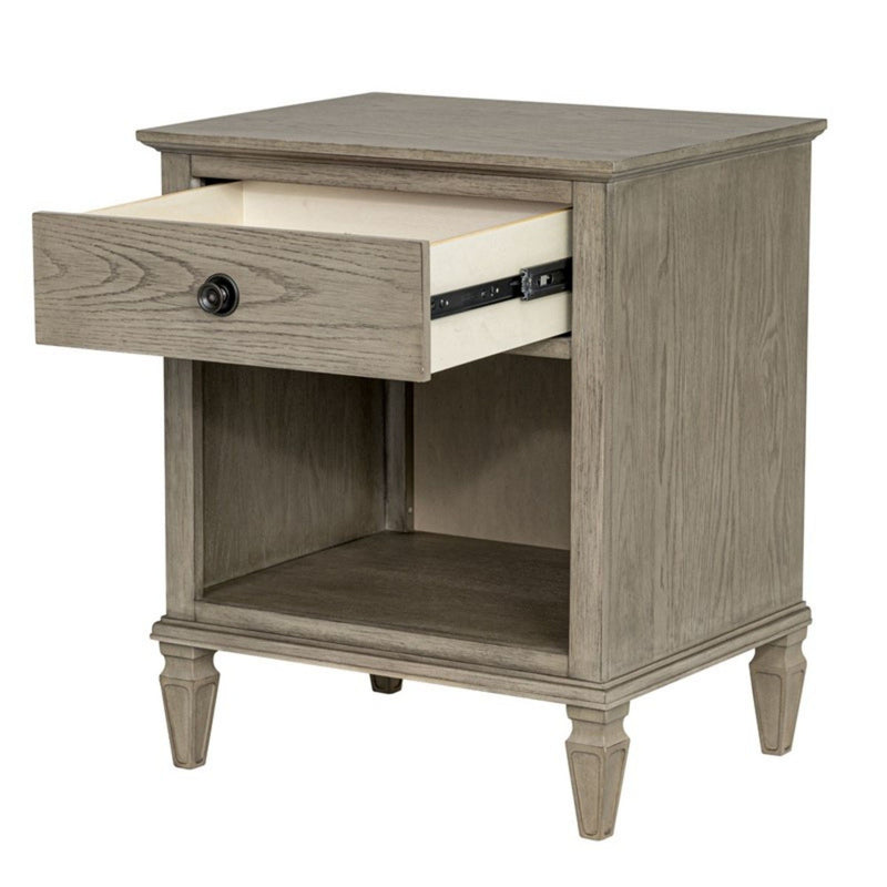 Victoria - Nightstand With Open Storage - R&R Furniture Gallery (Fountain Valley, CA)