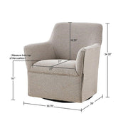 Augustine - Swivel Glider Chair - R&R Furniture Gallery (Fountain Valley, CA)