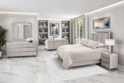 Marin - Desk - Greige - R&R Furniture Gallery (Fountain Valley, CA)