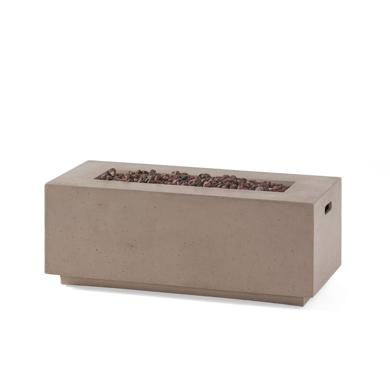 Contemporary Outdoor 40, 000 Btu Propane Fire Pit