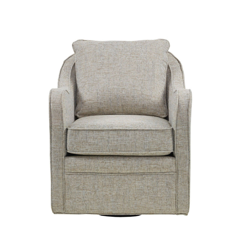 Wide Seat Arm Chair With 360 Degree Rotation - R&R Furniture Gallery (Fountain Valley, CA)
