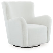 Rowenburg - Swivel Glider Accent Chair - R&R Furniture Gallery (Fountain Valley, CA)