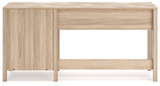Battelle - Home Office Desk - Tan - R&R Furniture Gallery (Fountain Valley, CA)