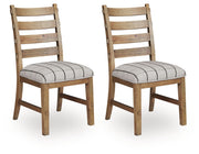 Ridgester - Dining Upholstered Side Chair (Set of 2) - R&R Furniture Gallery (Fountain Valley, CA)