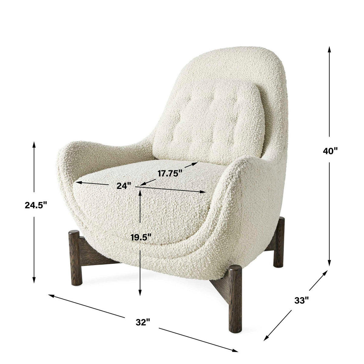 Smile - Chair - White