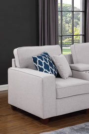 Eric - 9 Piece Upholstered Sectional With Ottoman - R&R Furniture Gallery (Fountain Valley, CA)