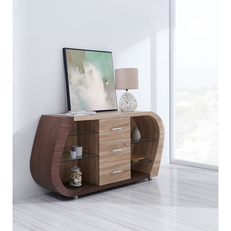 Tony - Buffet - Brown - R&R Furniture Gallery (Fountain Valley, CA)