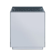 Nysa - 24" End Table - Mirrored & Faux Crystals - R&R Furniture Gallery (Fountain Valley, CA)