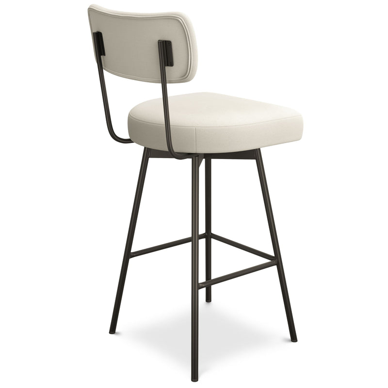 Giselle - Swivel Bar Stool (Set of 2) - Gray