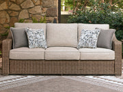 Laguna Heights - Sofa With Cushion - Beige - R&R Furniture Gallery (Fountain Valley, CA)