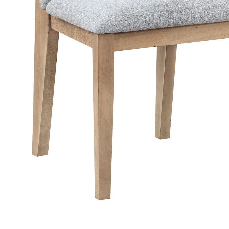 Caspian - And Oak Finish Dining Chair (Set of 2) - Gray - R&R Furniture Gallery (Fountain Valley, CA)