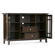 Bedford - Handcrafted Tall TV Media Stand - R&R Furniture Gallery (Fountain Valley, CA)