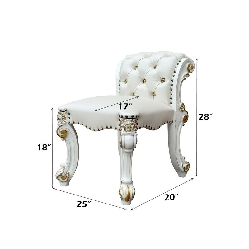 Vendome - Vanity Stool - R&R Furniture Gallery (Fountain Valley, CA)