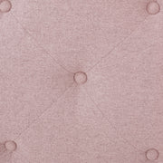 Flanner - Contemporary Fabric Upholstered Twin Headboard - Blush - R&R Furniture Gallery (Fountain Valley, CA)