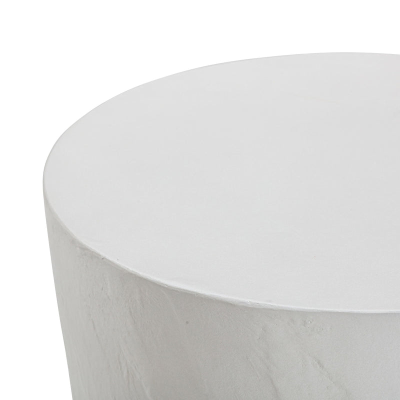Margot - Faux Plaster Indoor / Outdoor Concrete Stool - Light Gray - R&R Furniture Gallery (Fountain Valley, CA)