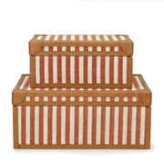 Kora - Cotton Jute Jewelry Box Set - R&R Furniture Gallery (Fountain Valley, CA)