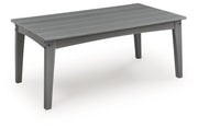 Cove Beach - Rectangular Cocktail Table - Gray - R&R Furniture Gallery (Fountain Valley, CA)