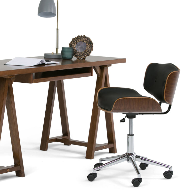 Dax - Bentwood Adjustable Office Chair - R&R Furniture Gallery (Fountain Valley, CA)