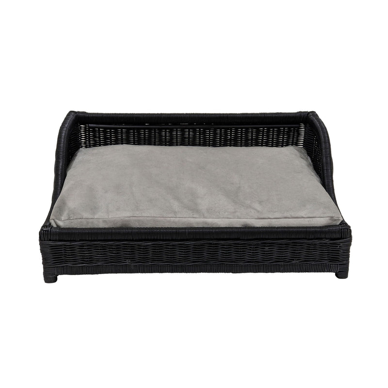 Poppy - Rattan Small Pet Bed - Black - R&R Furniture Gallery (Fountain Valley, CA)