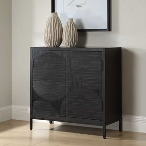 Beswick - 2 Door Cabinet - Black