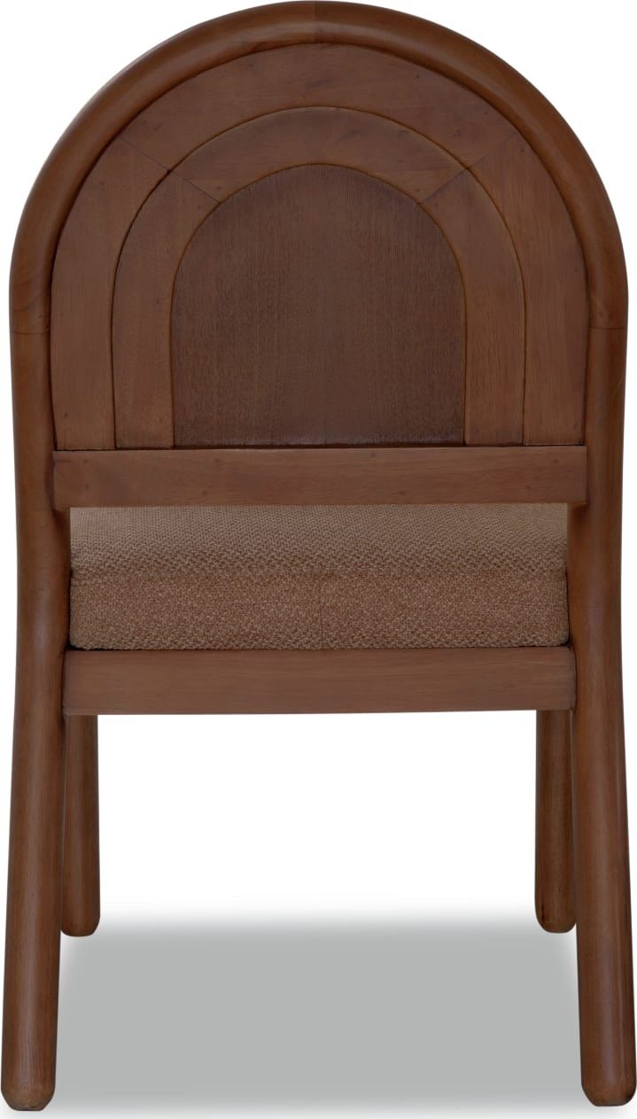 Astor Arc Bk Chair - Wt Bd/Clt