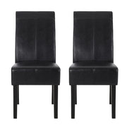Pertica - Dining Upholstered Armless Chairs (Set of 2) - R&R Furniture Gallery (Fountain Valley, CA)