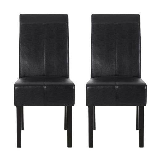 Pertica - Dining Upholstered Armless Chairs (Set of 2) - R&R Furniture Gallery (Fountain Valley, CA)