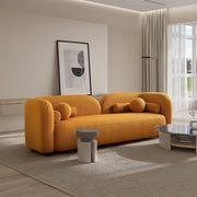 Donna - Japandi Design Boucle Sofa - R&R Furniture Gallery (Fountain Valley, CA)