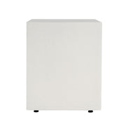 Modern Tank Holder Side Table With Smooth Concrete Surface - R&R Furniture Gallery (Fountain Valley, CA)