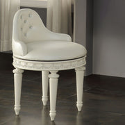 Dorothy - Vanity Chair With Swivel - Ivory - R&R Furniture Gallery (Fountain Valley, CA)