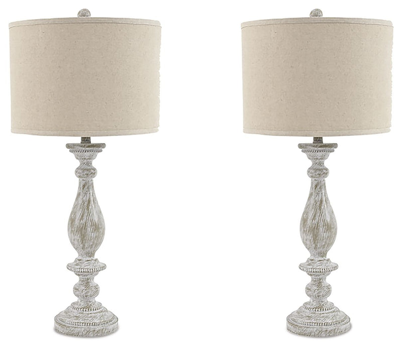 Bernadate - Table Lamp (Set of 2) - R&R Furniture Gallery (Fountain Valley, CA)