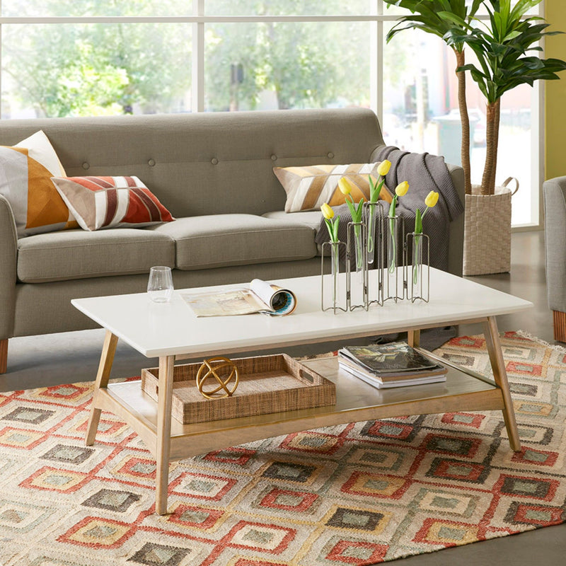 Modern Table With Extra Storage - R&R Furniture Gallery (Fountain Valley, CA)