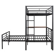 Bunk Bed With Desk, Ladder And Quality Slats For Bedroom - R&R Furniture Gallery (Fountain Valley, CA)