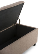 Avalon - Multifunctional Storage Ottoman Bench - R&R Furniture Gallery (Fountain Valley, CA)