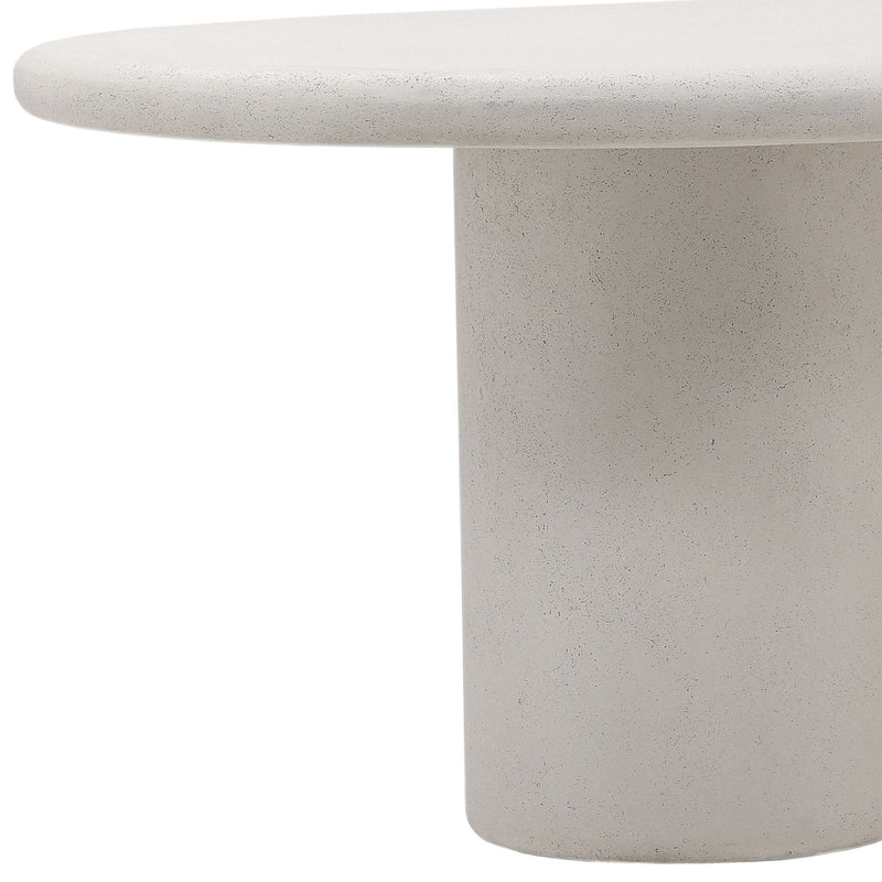 Emeric - Outdoor Dining Table - White