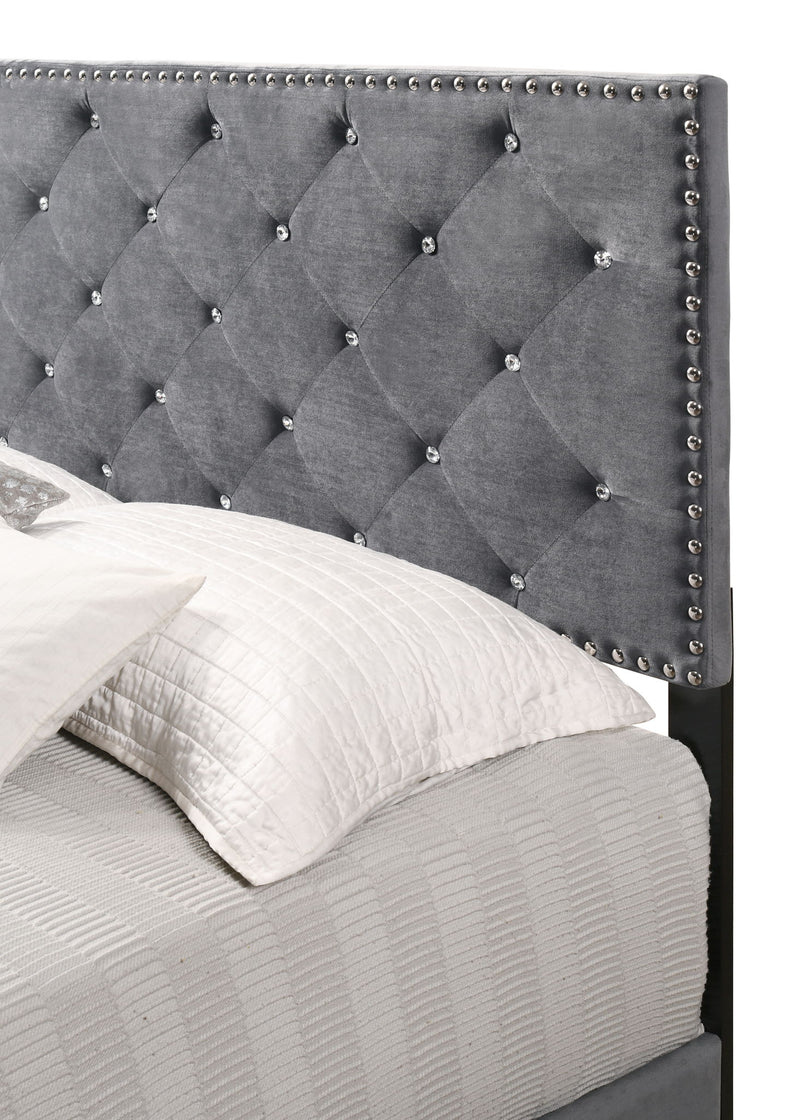 Luxurious Upholstered Bed - R&R Furniture Gallery (Fountain Valley, CA)