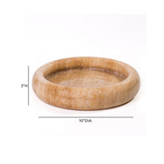 Marble Round Edged Catch-All - Onyx - R&R Furniture Gallery (Fountain Valley, CA)