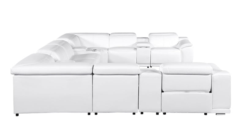 9762 - 12-Piece U-Shaped Sectional Sofa With 4 Power Recliners