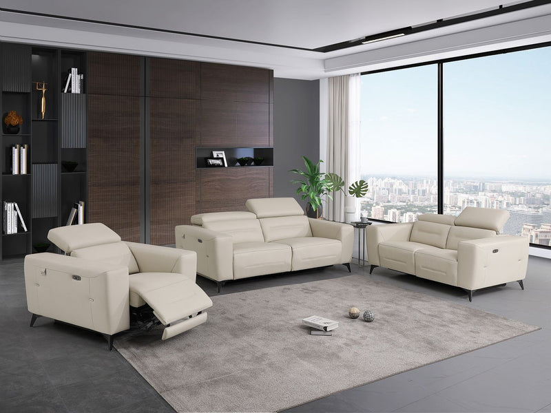989 - Power Reclining Set With Power Headrest - R&R Furniture Gallery (Fountain Valley, CA)